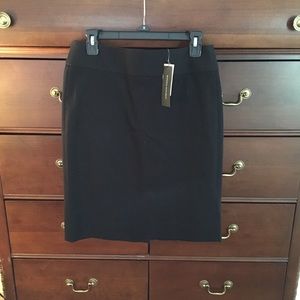 NWT Banana Republic Black Timeless Pencil Skirt work office party holiday casual